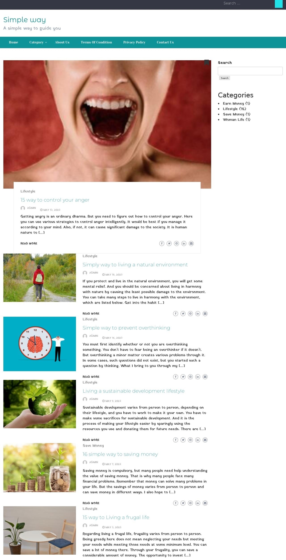 simplewayus.com — Shopify storefront screenshot