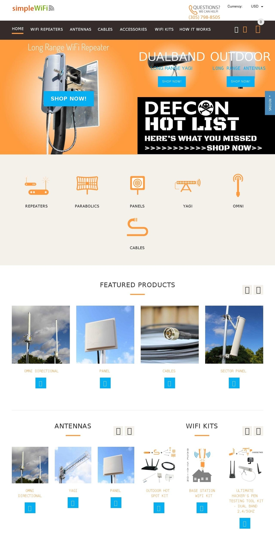yourstore-v2-1-3 Shopify theme site example simplewifi.com