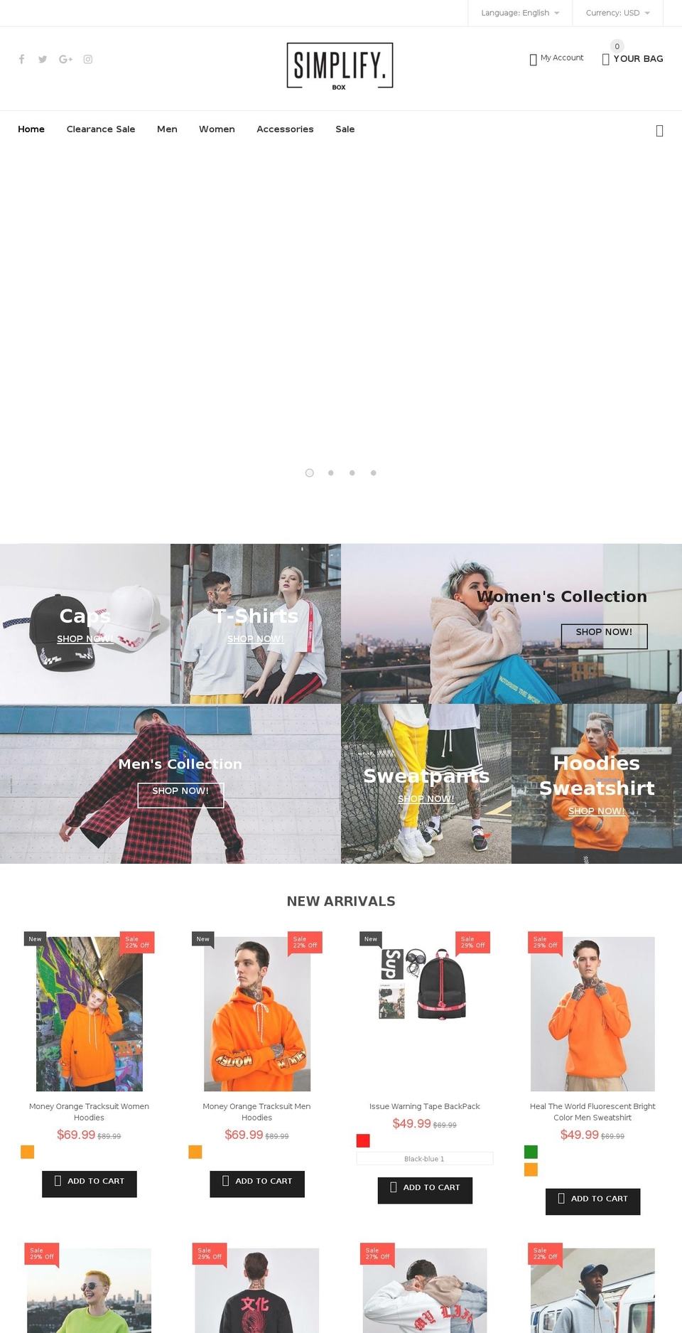 simplifybox.com shopify website screenshot