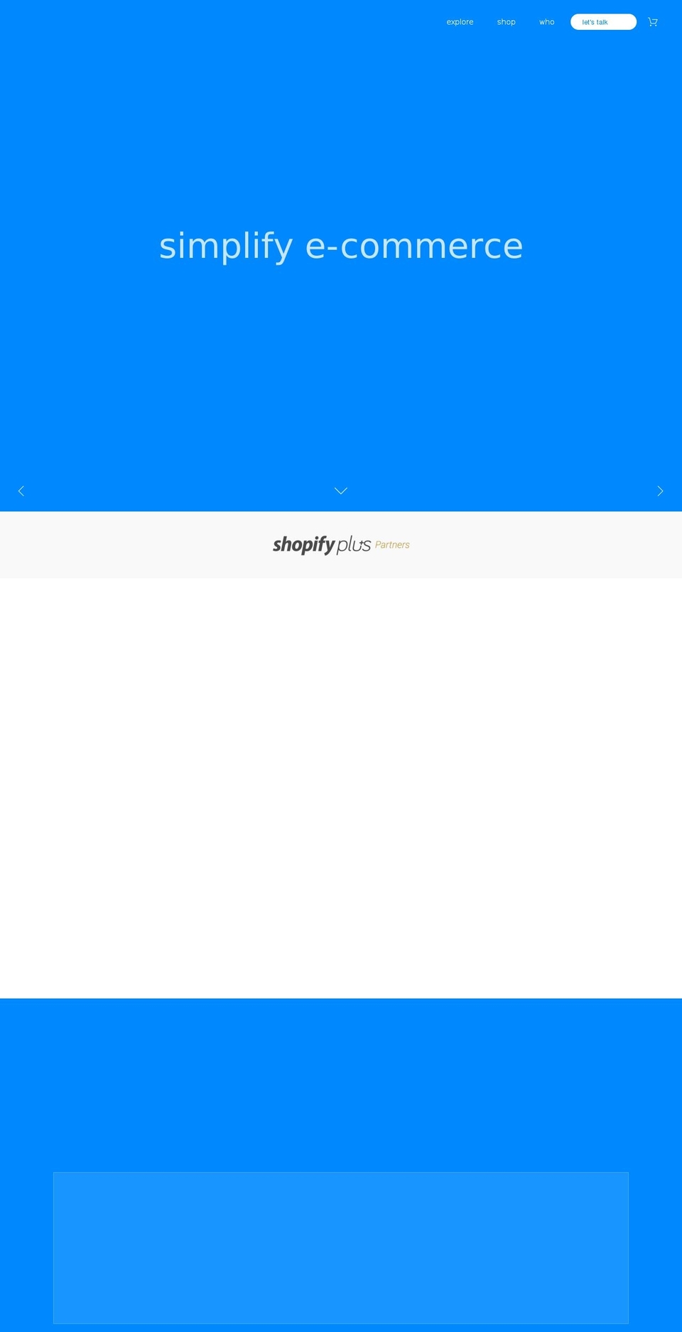 simplistic.com shopify website screenshot