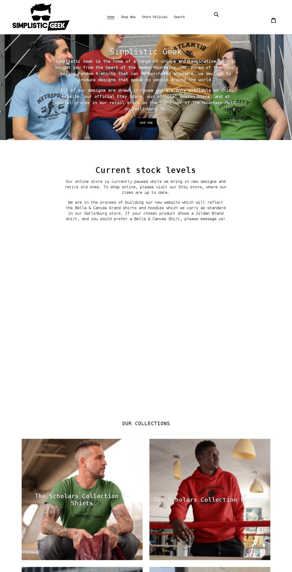 simplisticgeek.com shopify website screenshot