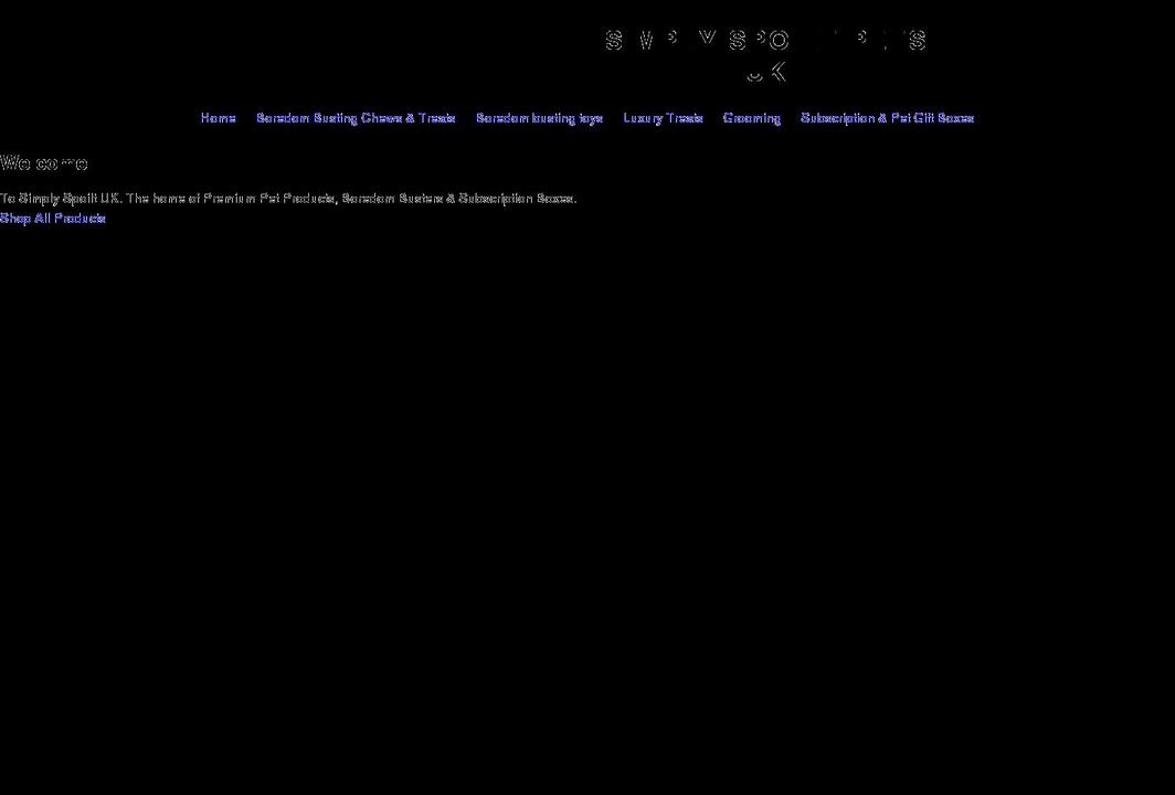 simply-spoilt.co.uk shopify website screenshot