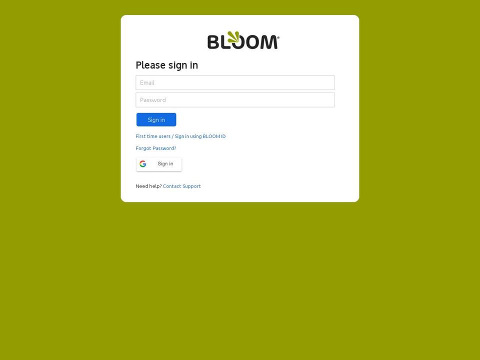 simplybloom.net shopify website screenshot