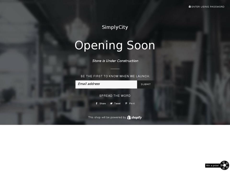 simplycity.us shopify website screenshot