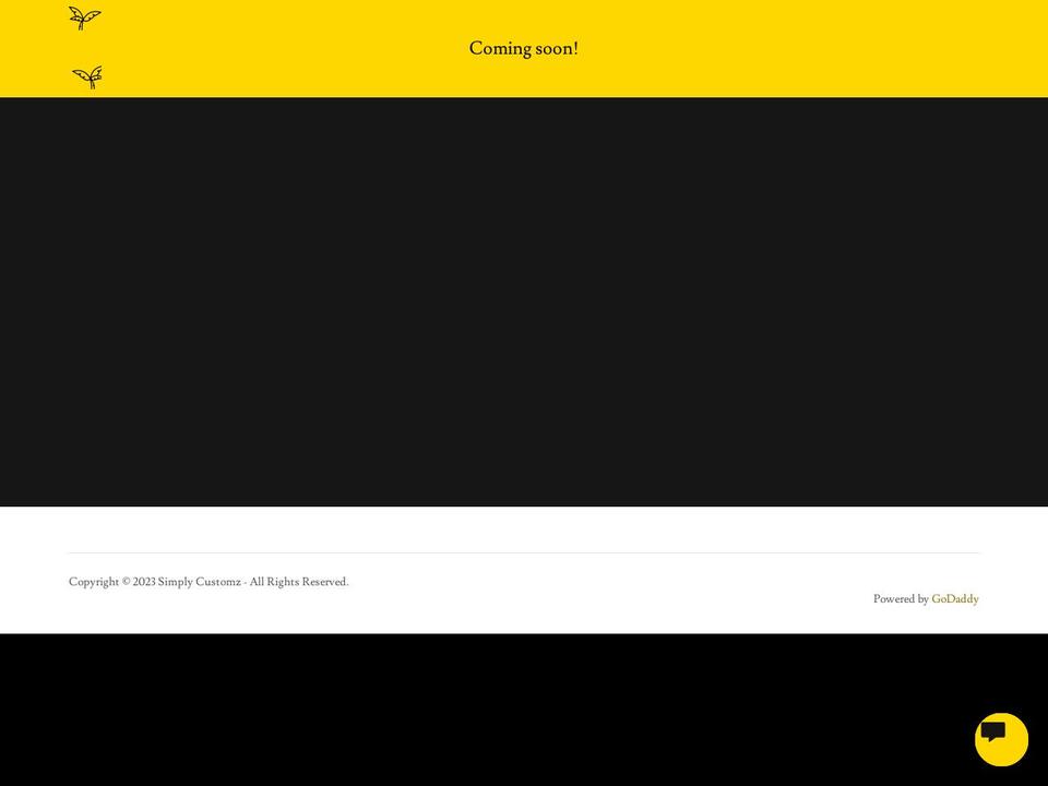 simplycustomz.com — Shopify storefront screenshot