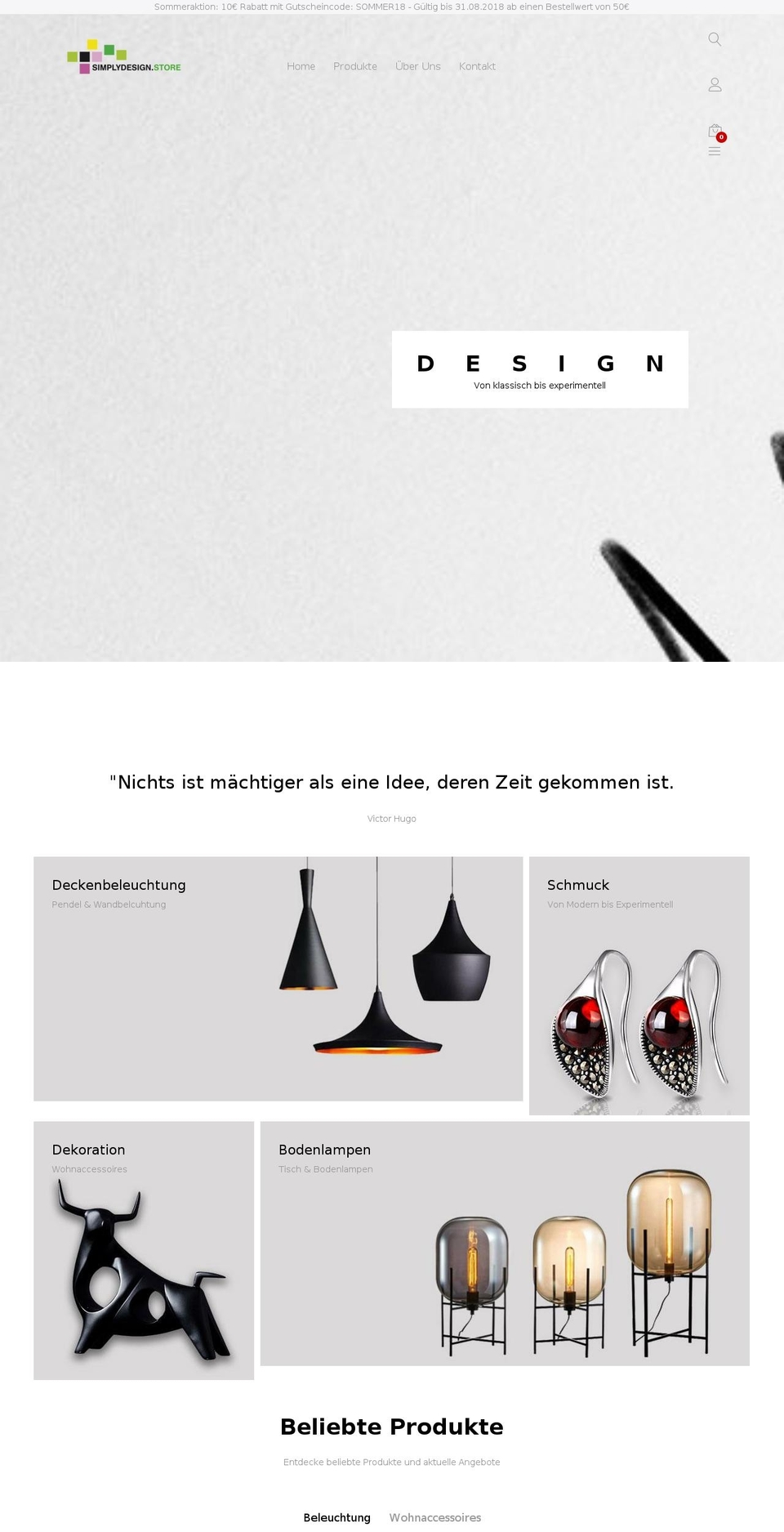 simplydesign.store shopify website screenshot