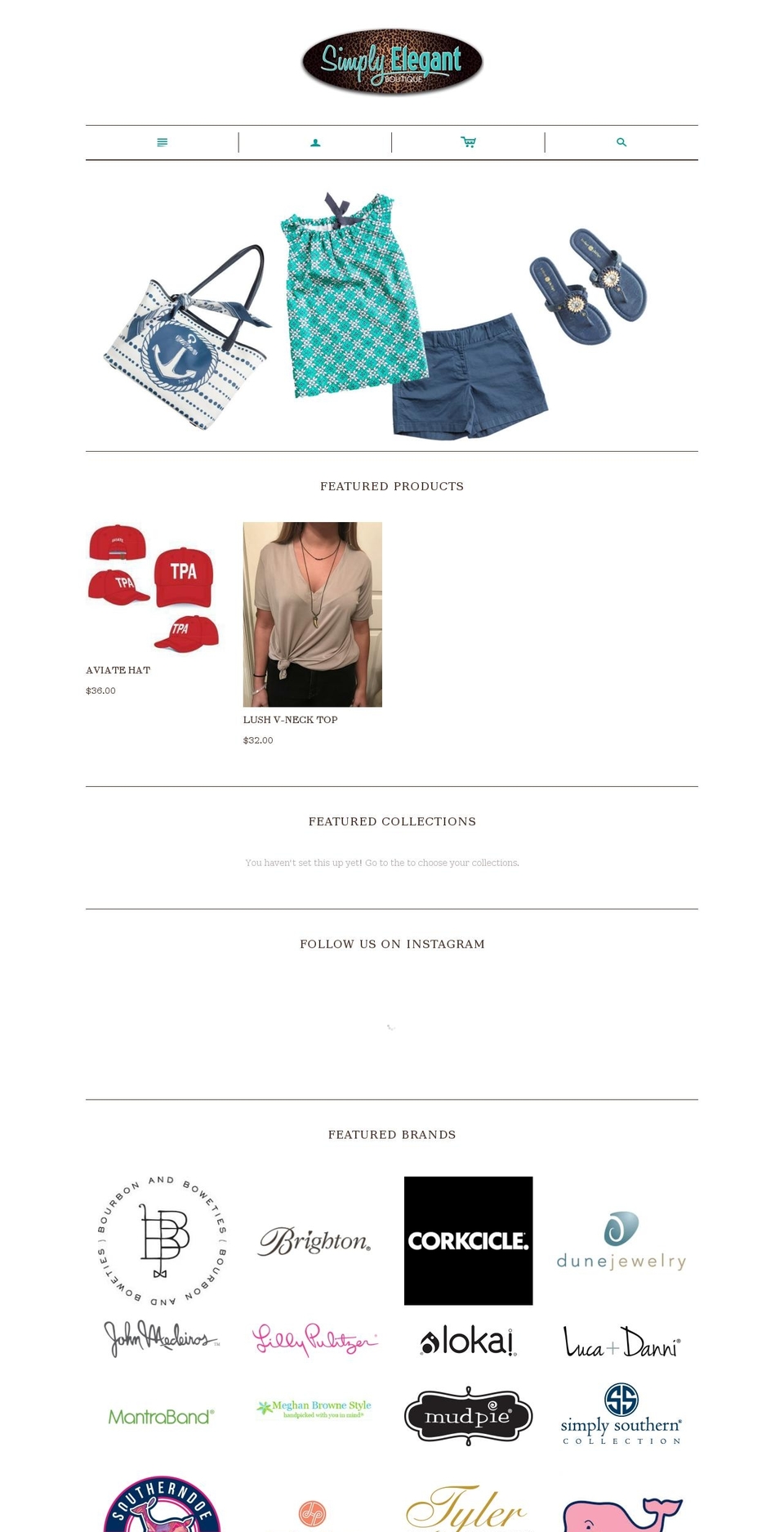 simplyelegant-uniquegiftboutique.com shopify website screenshot