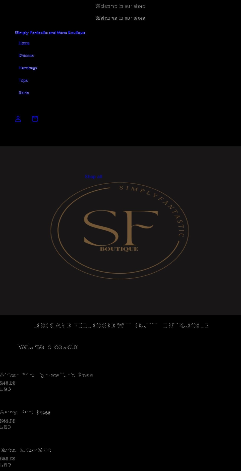 simplyfantasticandmore.com shopify website screenshot