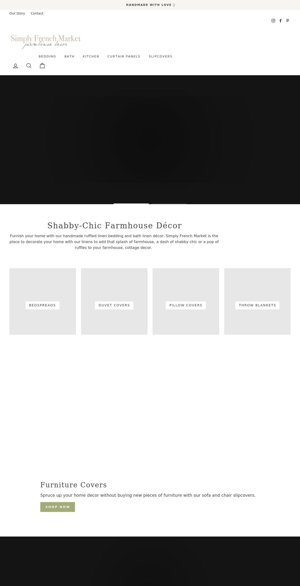 simplyfrenchmarket.com shopify website screenshot
