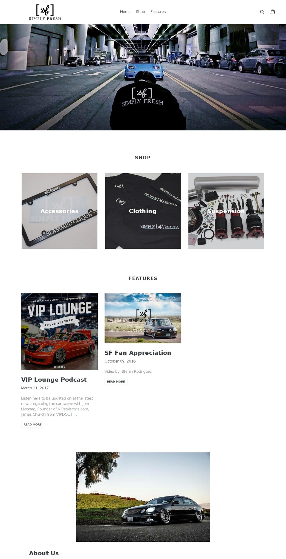 simplyfreshfitment.com shopify website screenshot