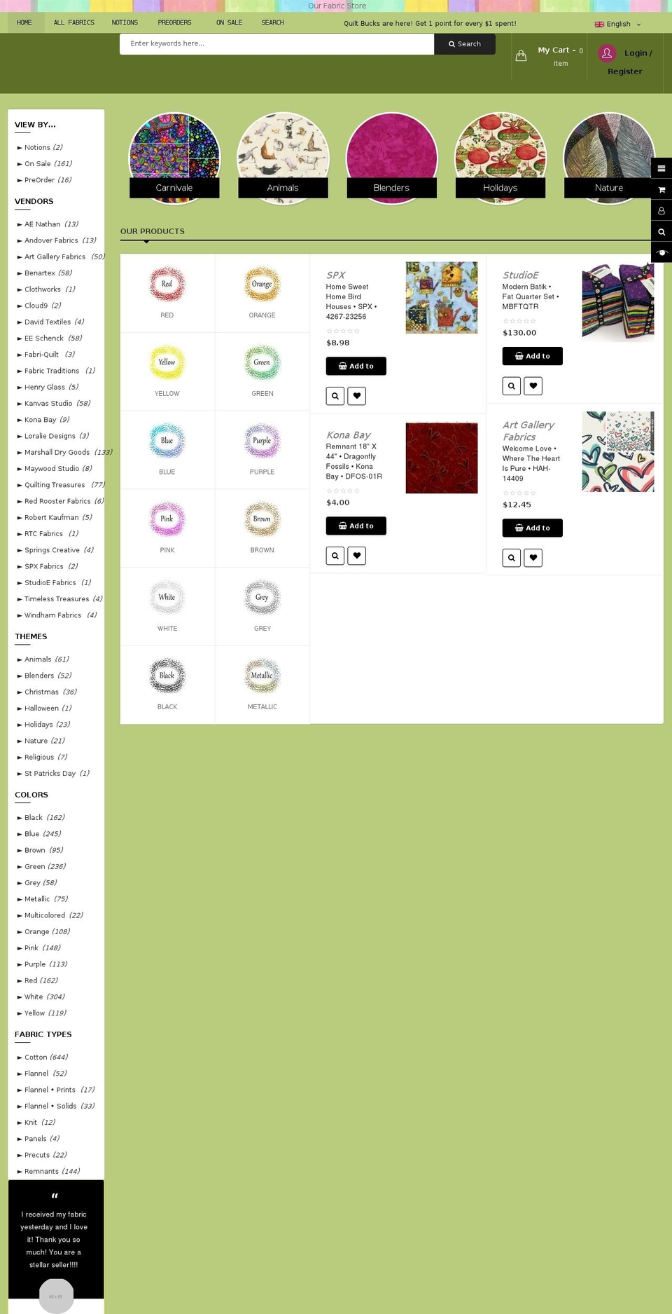 simplykrafts.com — Shopify storefront screenshot