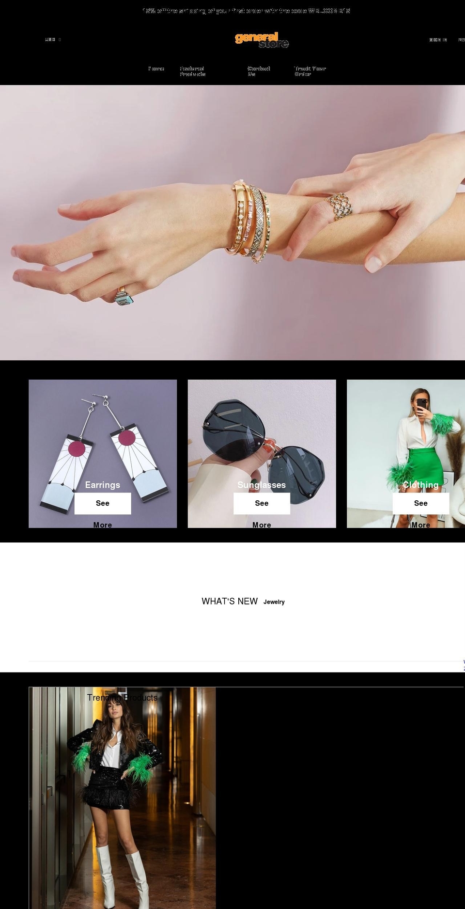 General store theme Shopify theme site example simplylookgreat.com