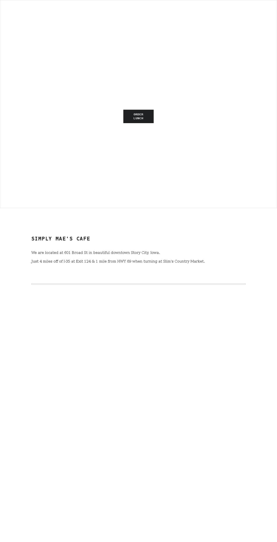 simplymaes.com shopify website screenshot
