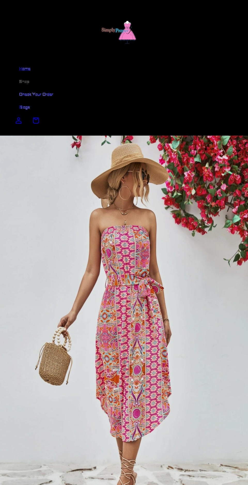 simplyproper.net shopify website screenshot