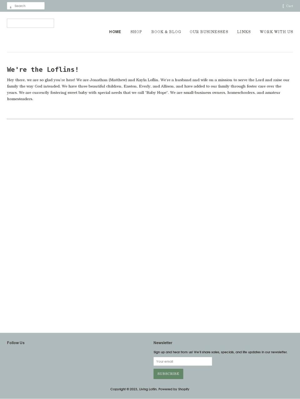 simplysawyer.com — Shopify storefront screenshot