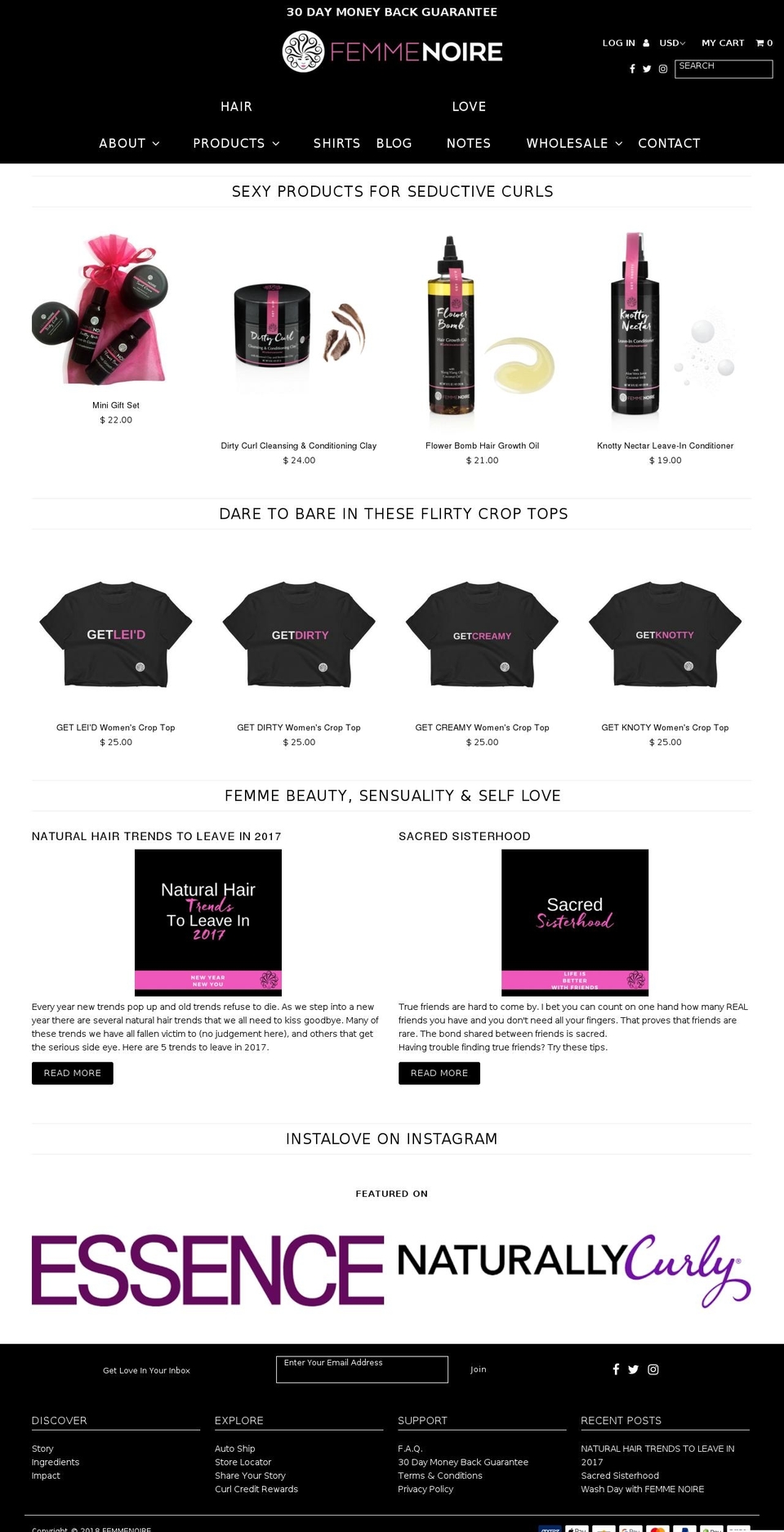 simplyseductivebeauty.com — Shopify storefront screenshot
