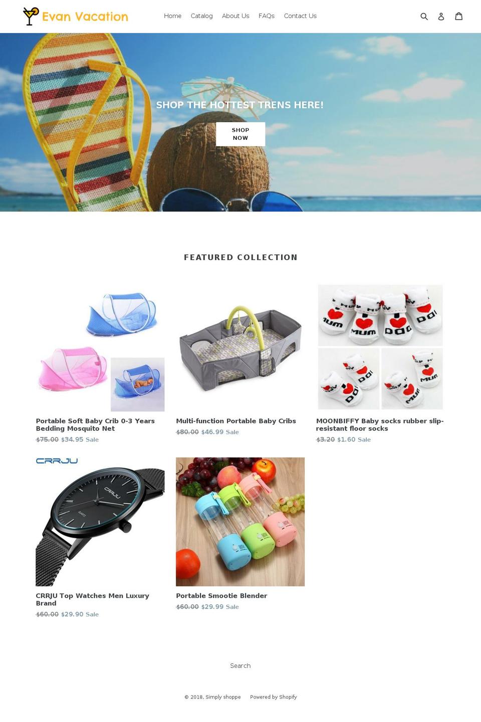 simplyshop.co shopify website screenshot