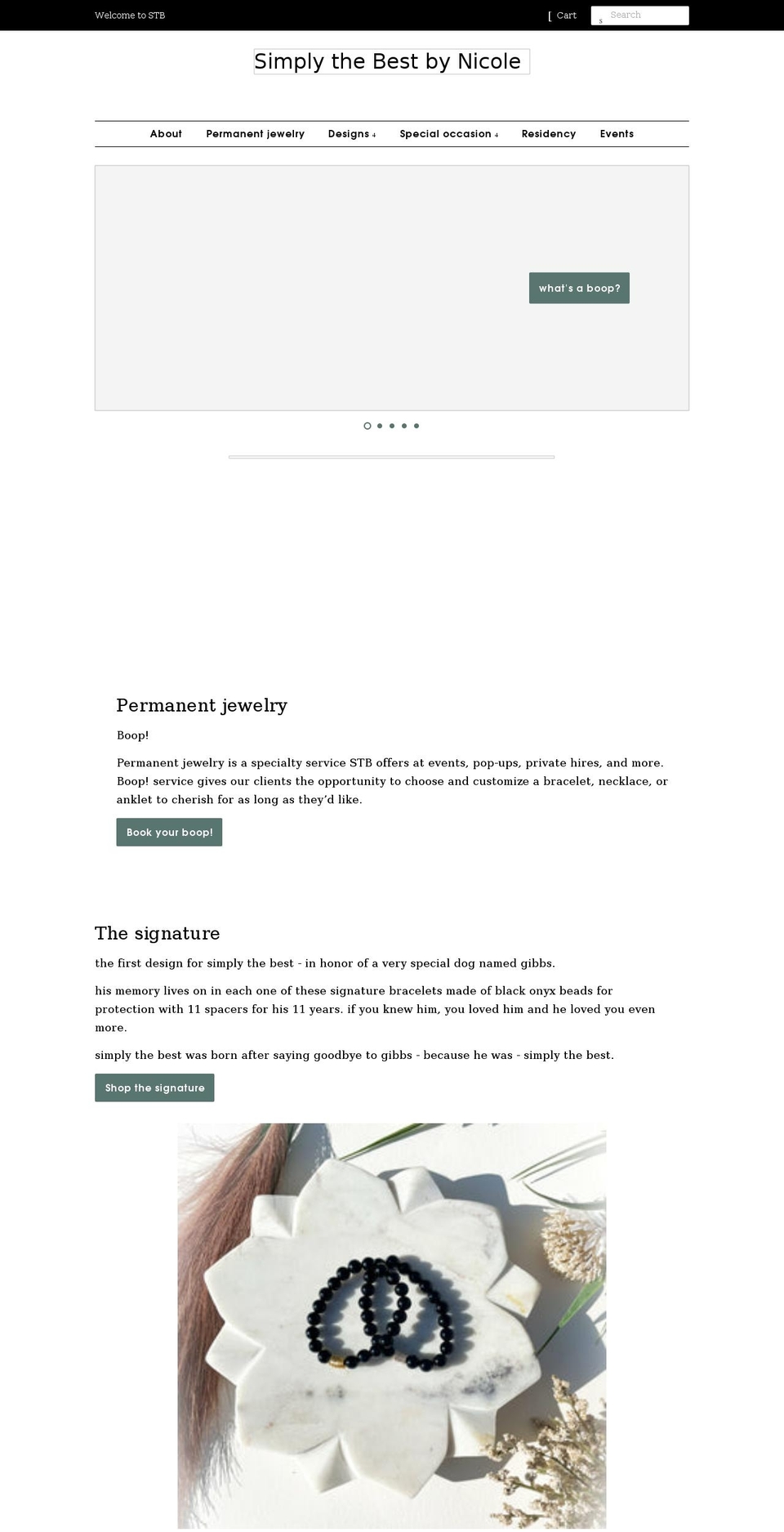 simplythebestbynicole.com shopify website screenshot