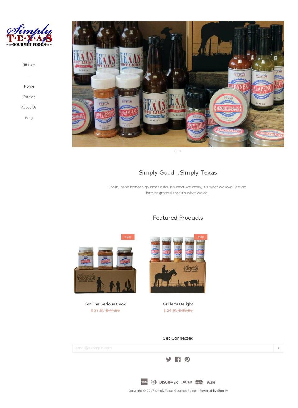 simplytx.com shopify website screenshot