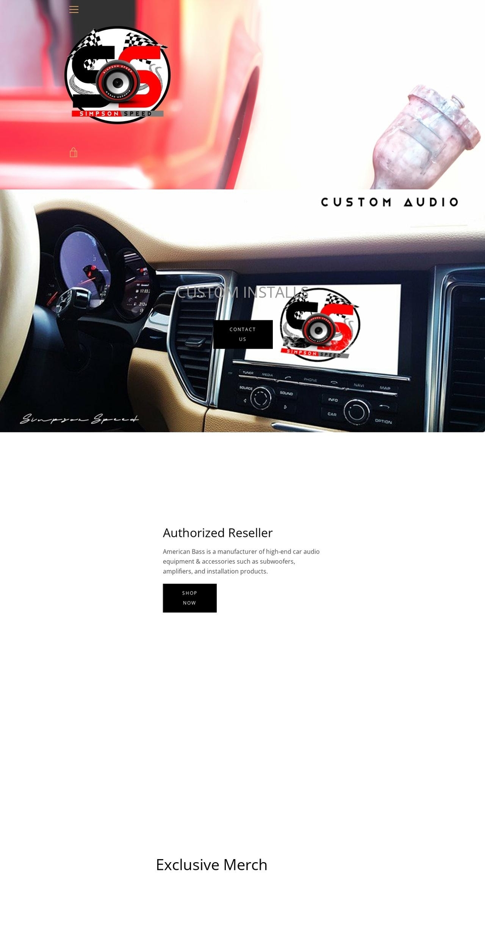 simpsonspeed1.com shopify website screenshot