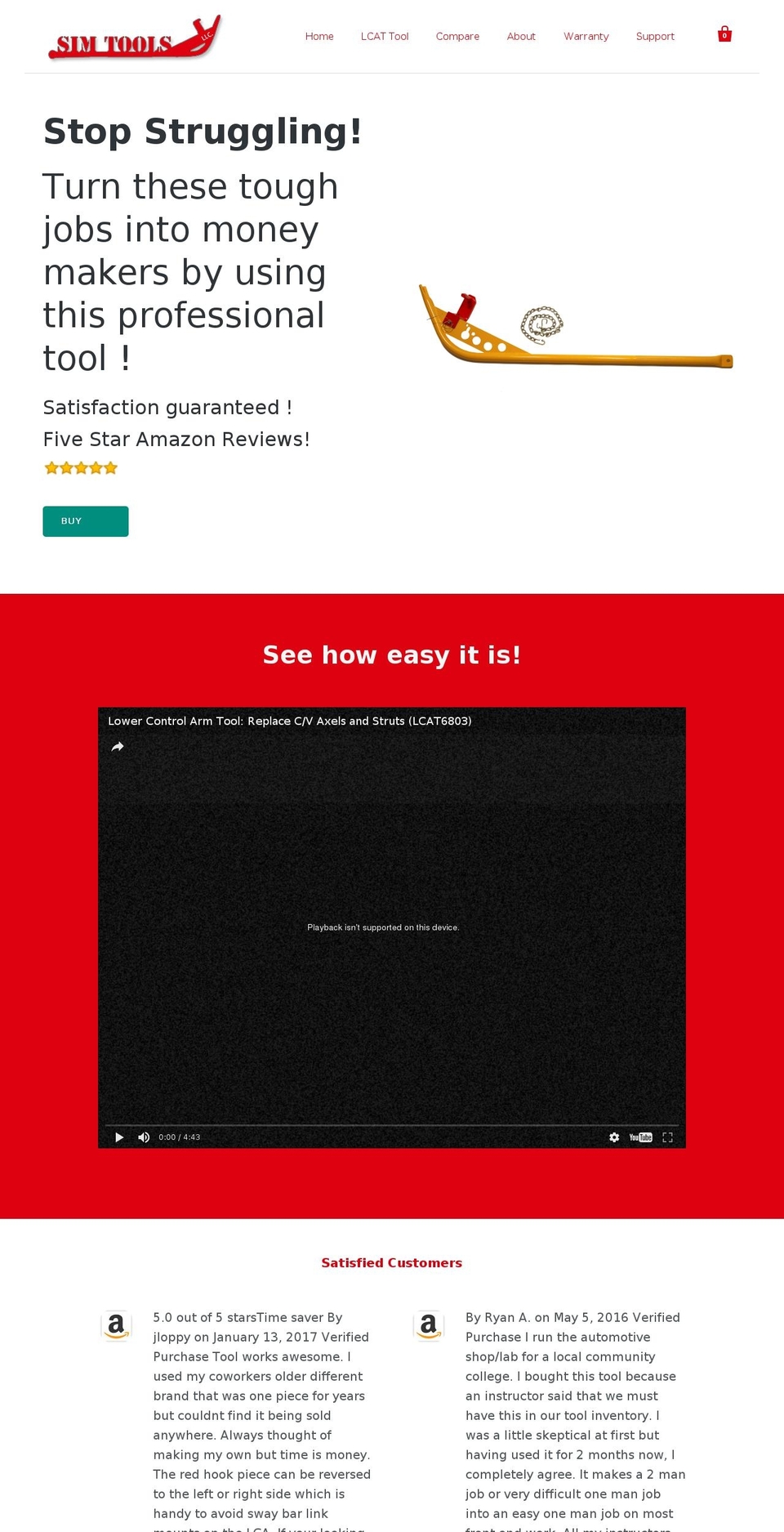simtoolsllc.com shopify website screenshot