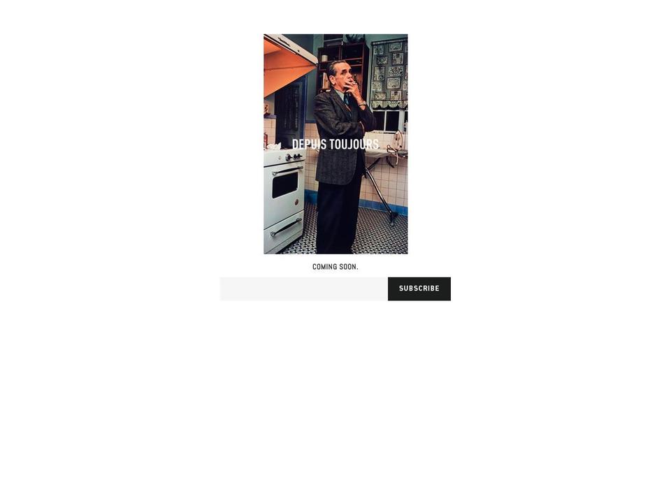 sincealways.com — Shopify storefront screenshot