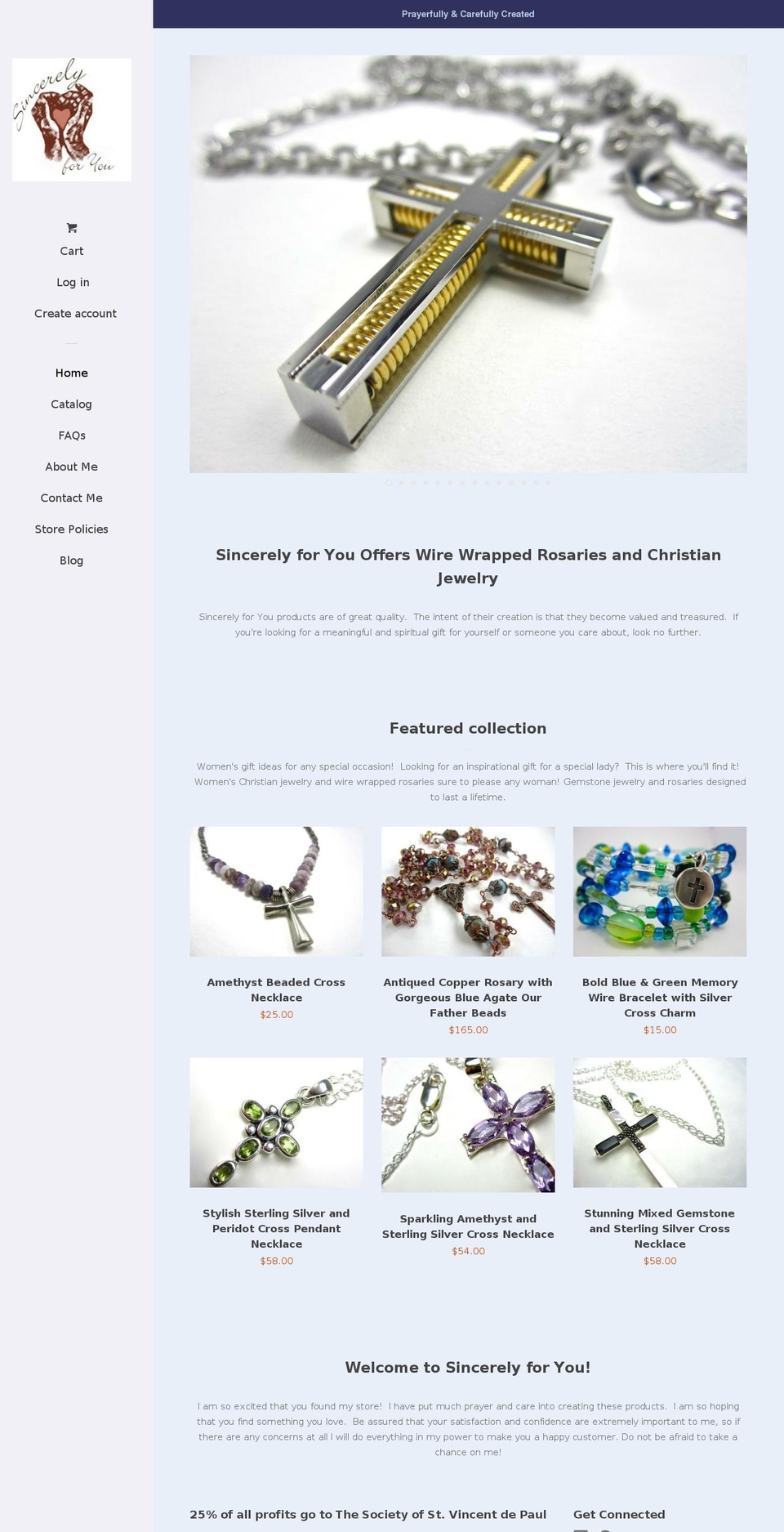 sincerelyforyou.com — Shopify storefront screenshot