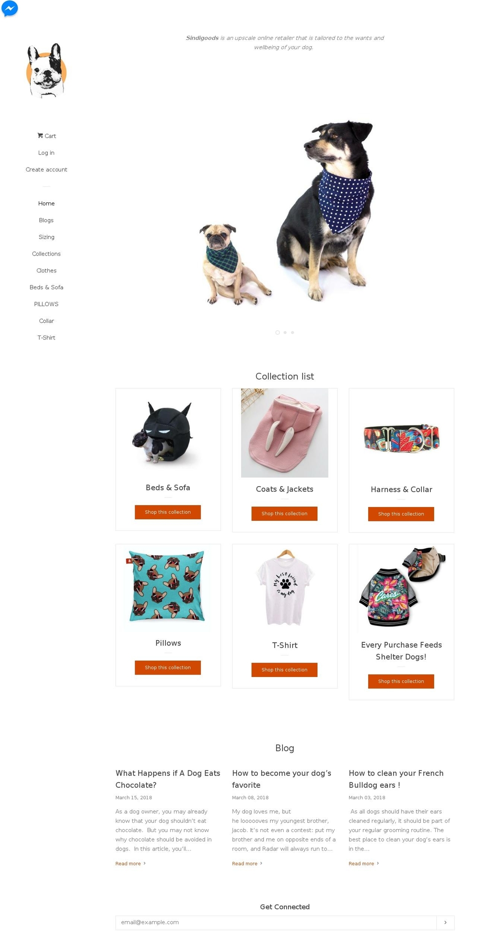 sindigoods.com — Shopify storefront screenshot