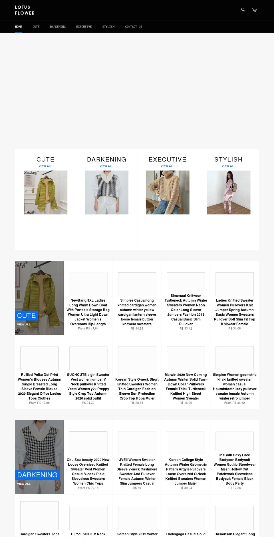 sindvarejo.com.br shopify website screenshot