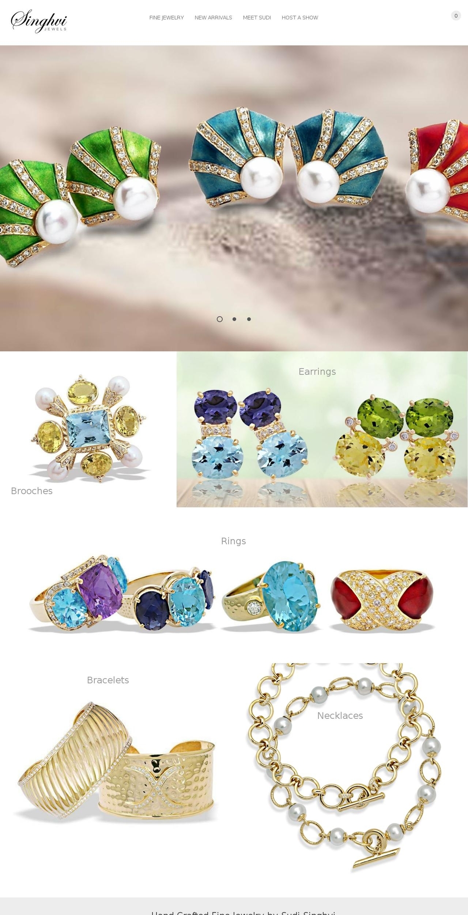 singhvijewels.co.in shopify website screenshot