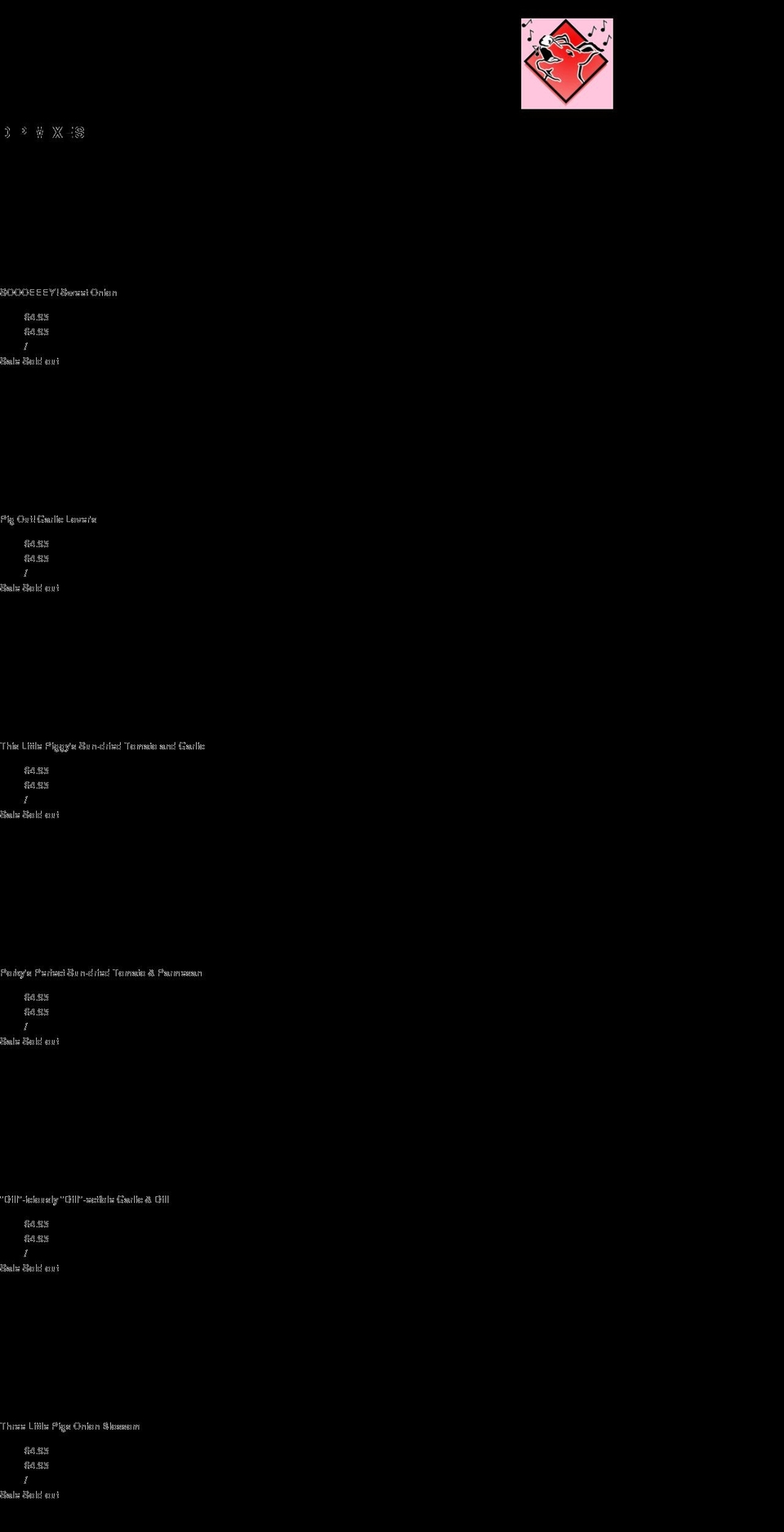 singingpig.com shopify website screenshot