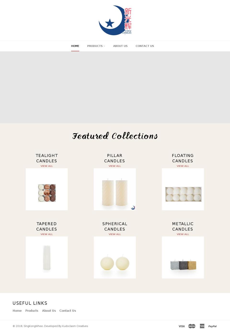 singkongwhee.myshopify.com shopify website screenshot
