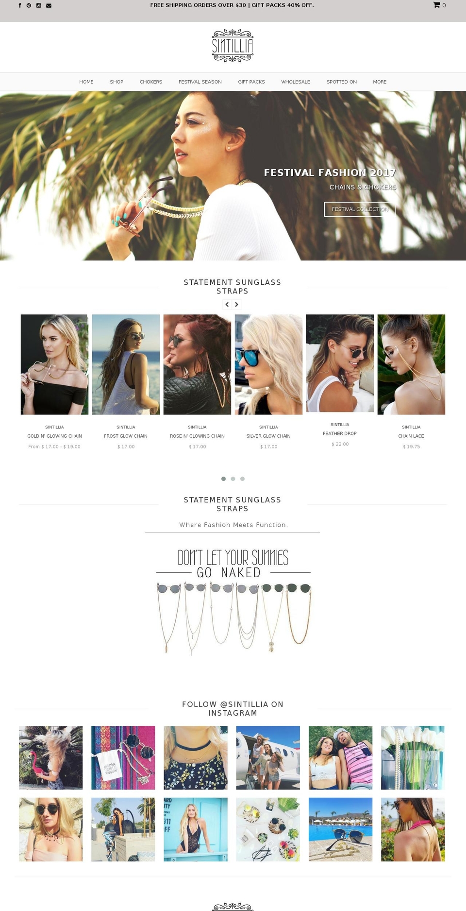 sintillia1.myshopify.com shopify website screenshot