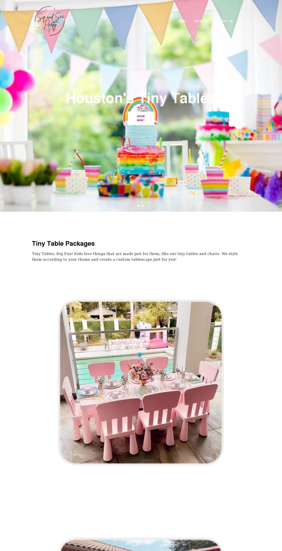 sipandseeparty.com shopify website screenshot