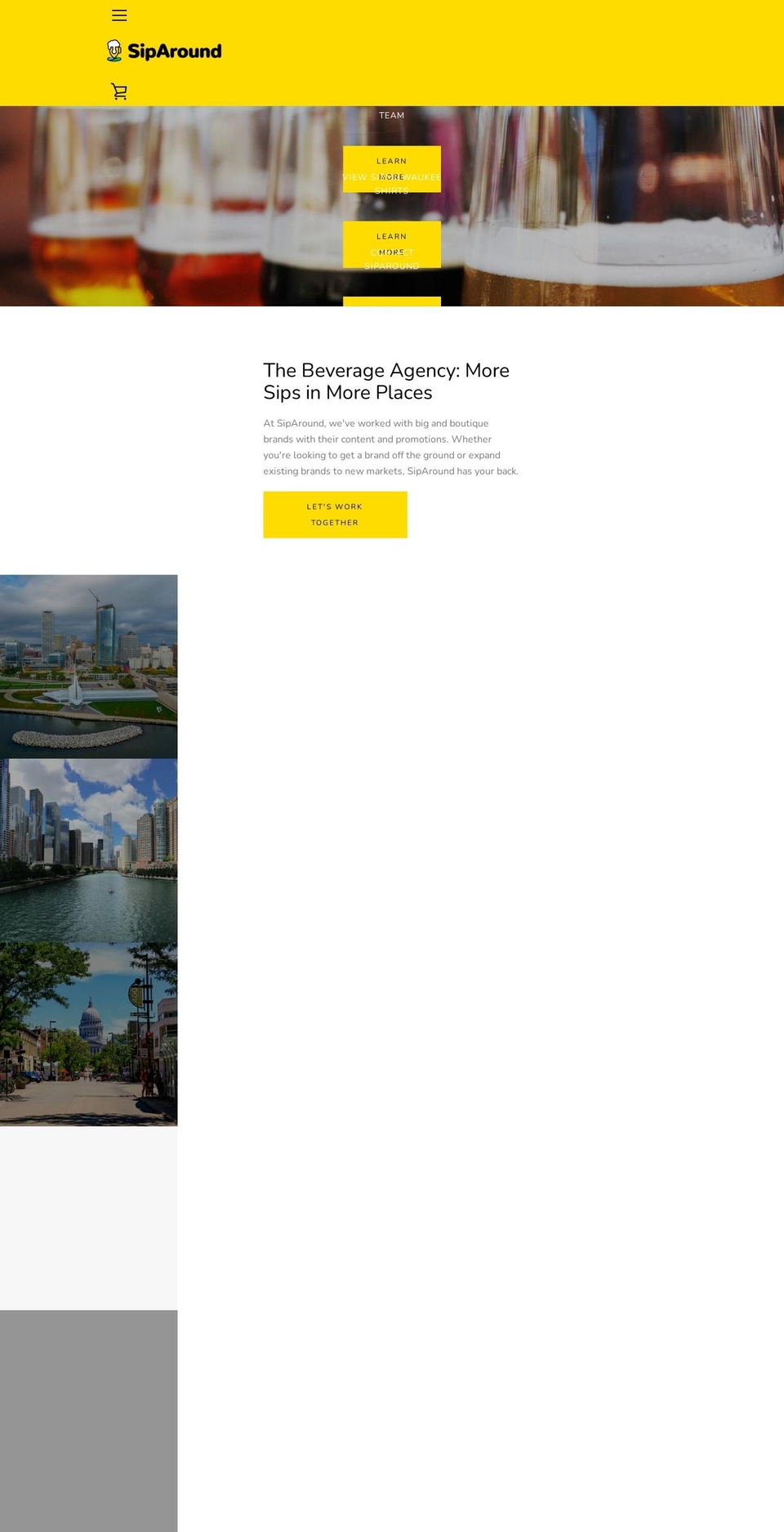 siparound.myshopify.com — Shopify storefront screenshot