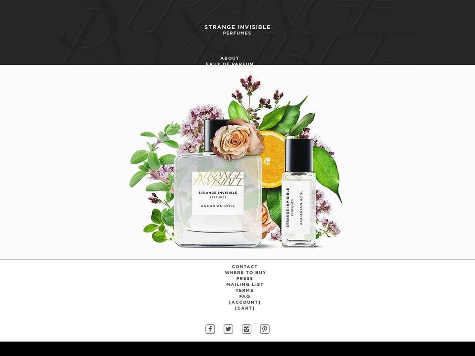 siperfumes.com — Shopify storefront screenshot