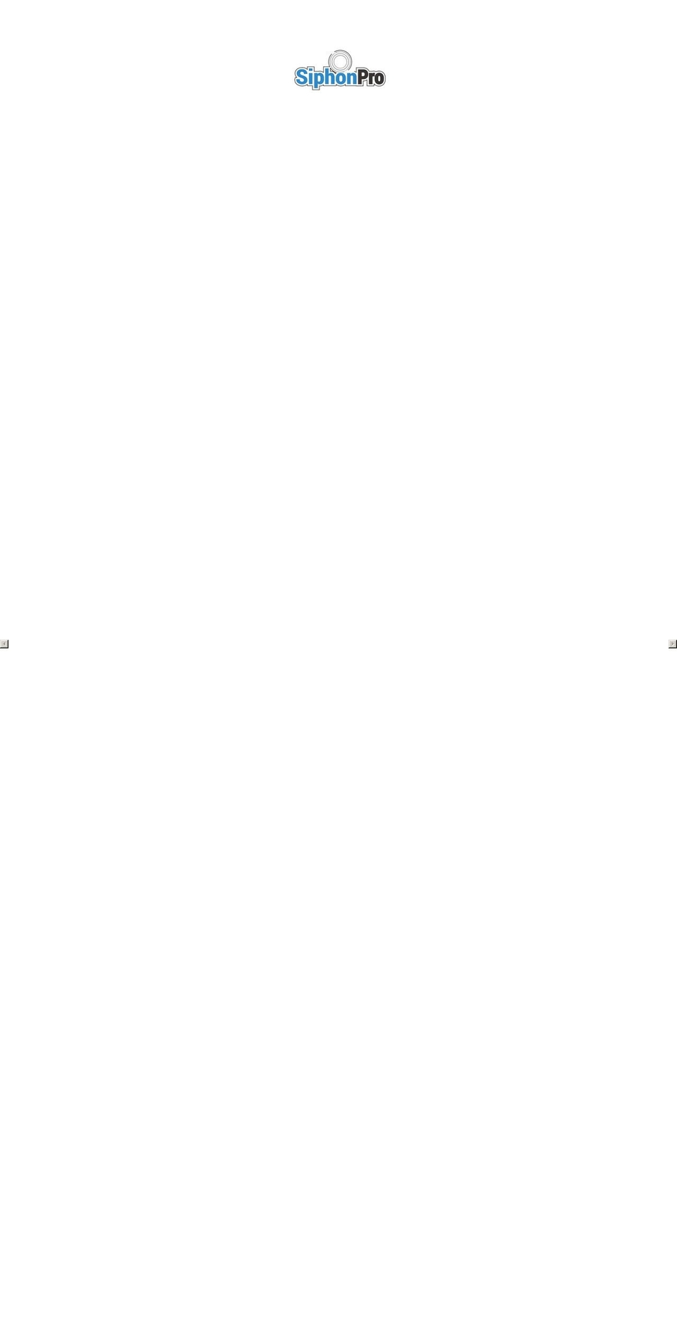 siphonpro.com shopify website screenshot