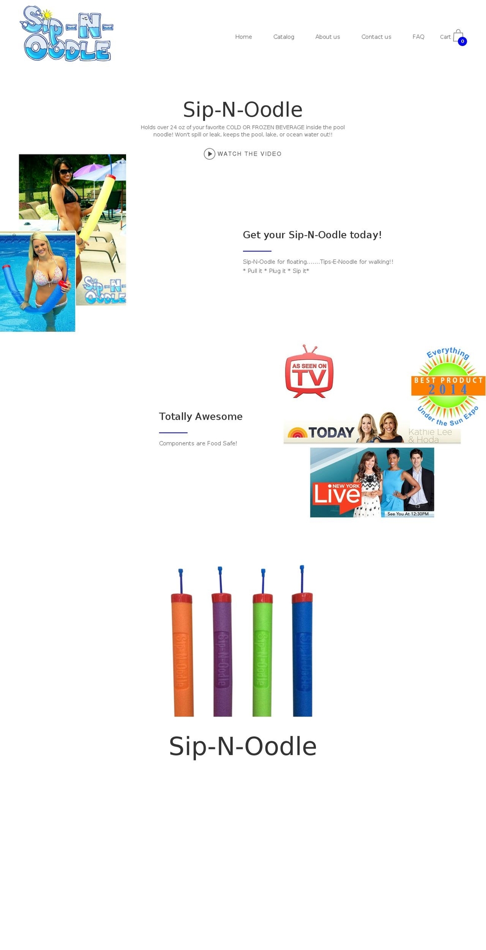 sipnoodle.com shopify website screenshot