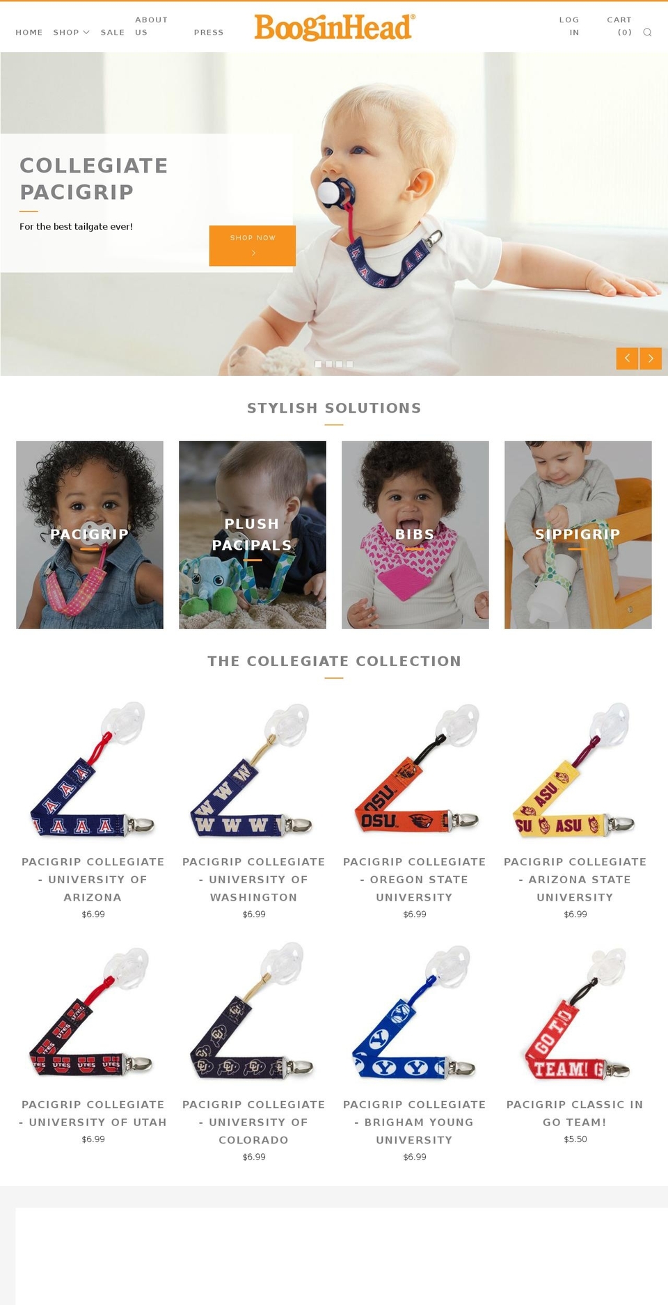 sippygrip.com shopify website screenshot