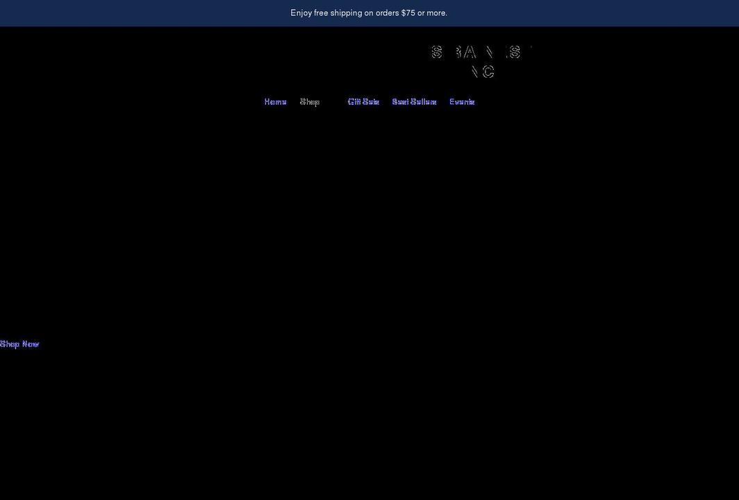 siranestnc.com shopify website screenshot