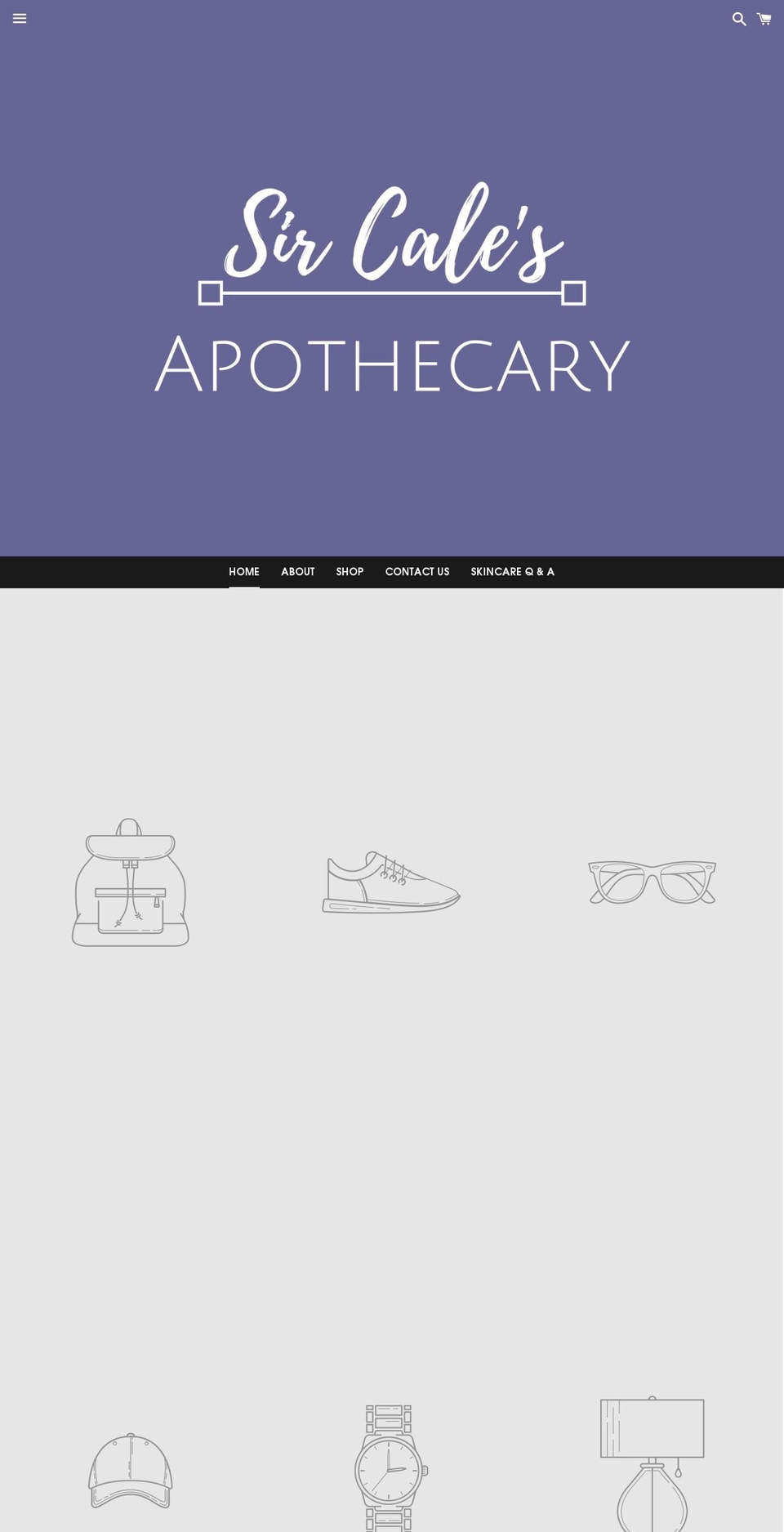 sircale.com — Shopify storefront screenshot