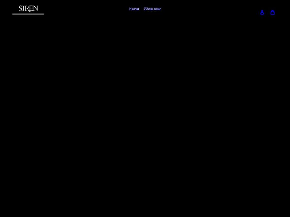 sirenboutique.co.uk shopify website screenshot