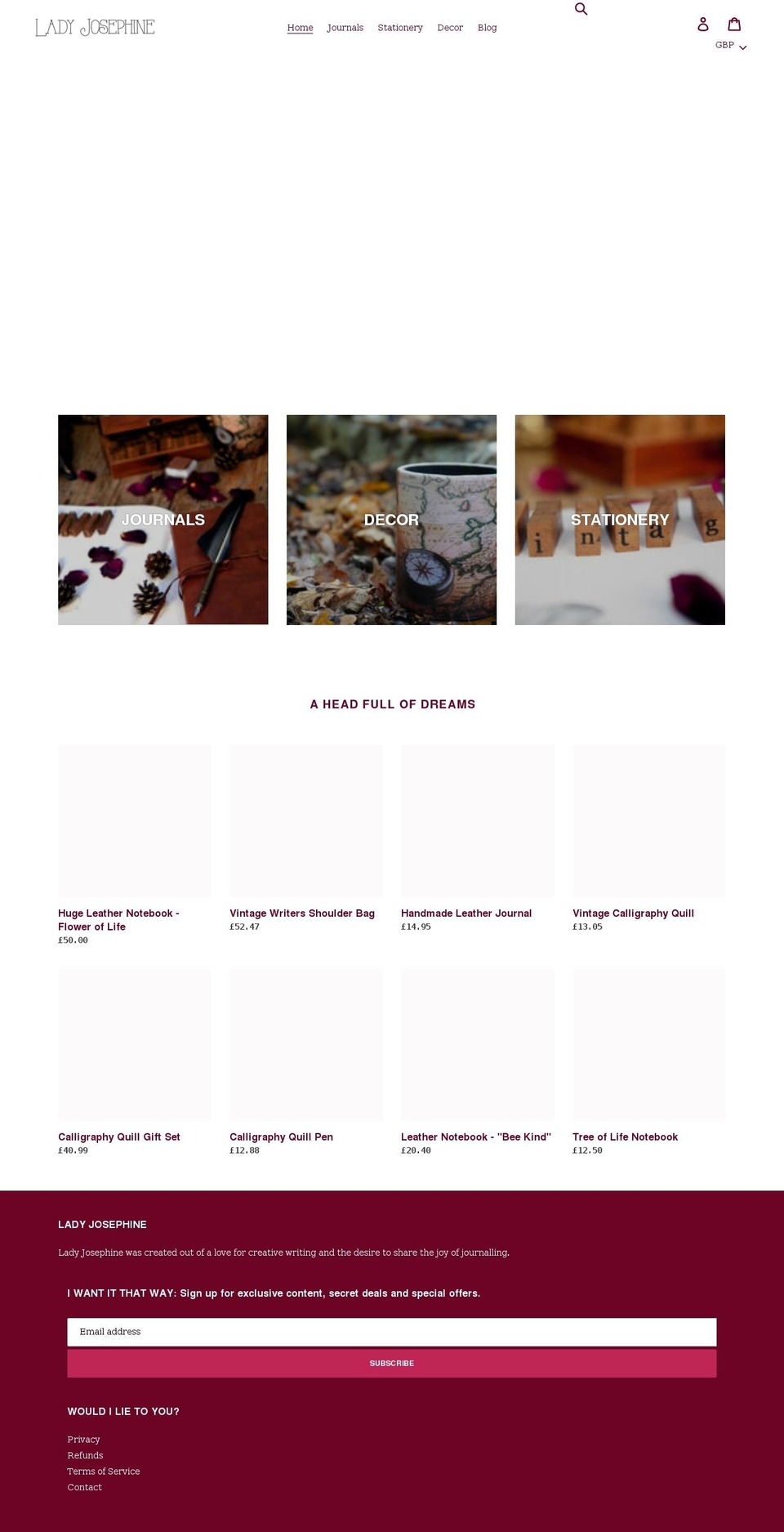 sirenibeauty.com shopify website screenshot