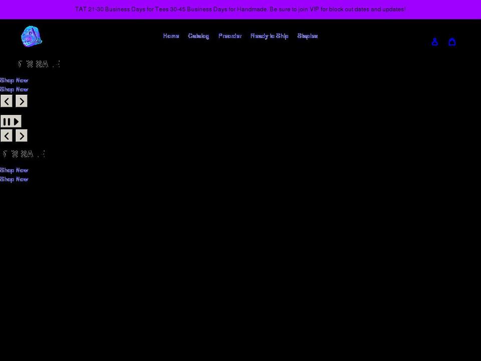 siriuslywicked.com shopify website screenshot