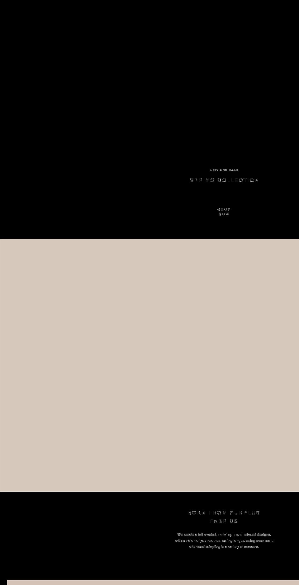 sirplusclothing.com — Shopify storefront screenshot