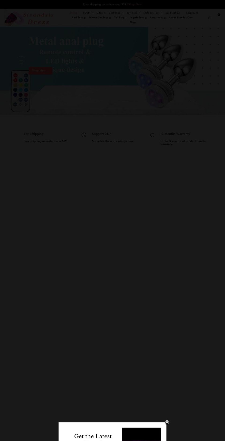 sisandsisdress.com shopify website screenshot