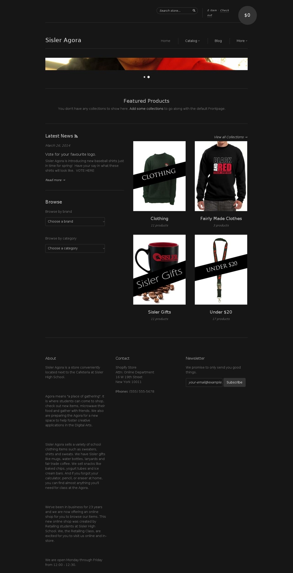 sisleragora.com shopify website screenshot