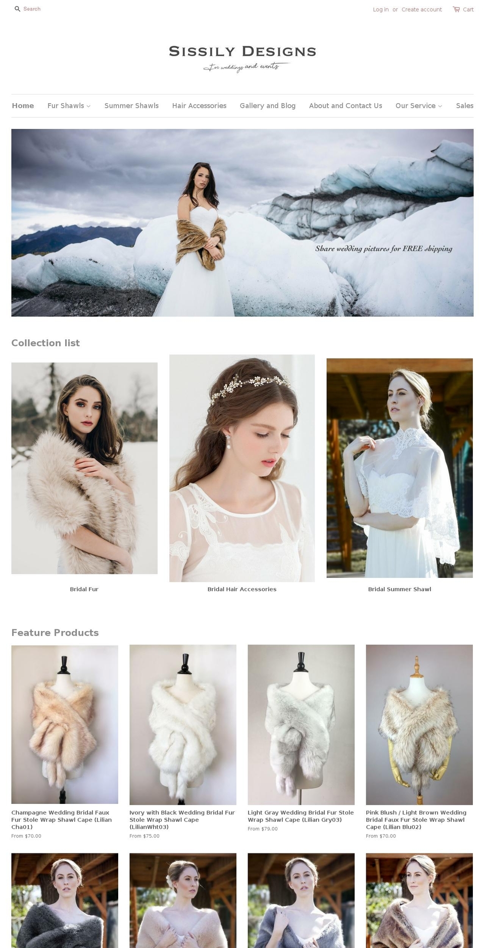 sissily.com shopify website screenshot