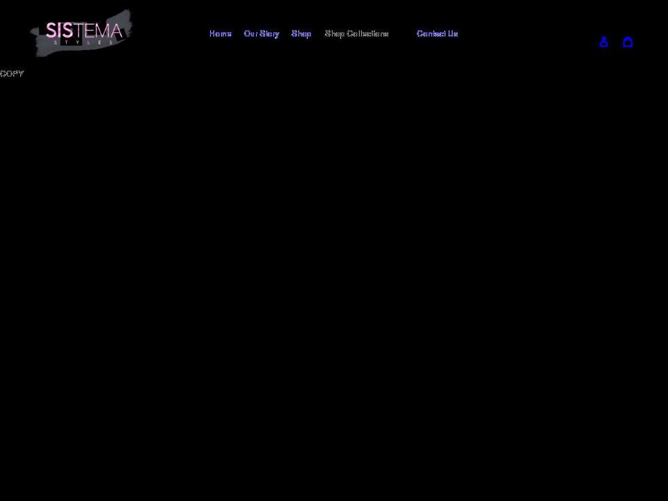 sistemastyles.com shopify website screenshot