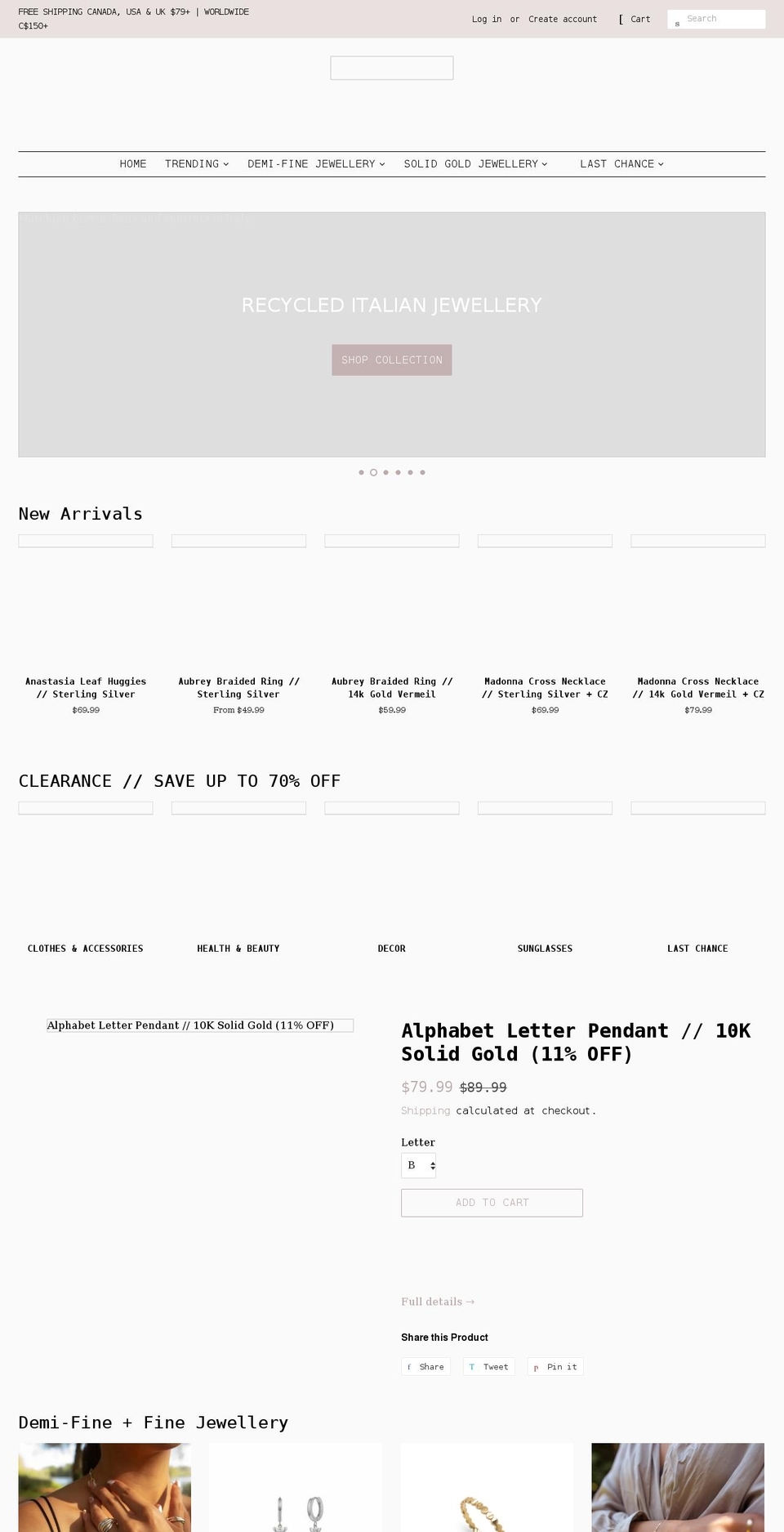 sisterberry.com shopify website screenshot